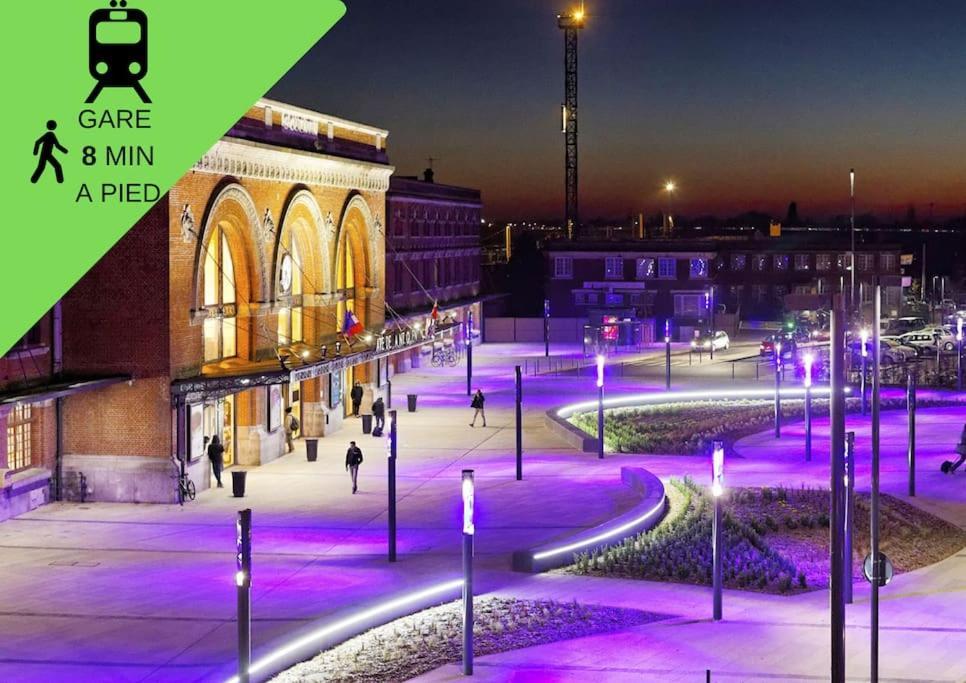 Cosy T2 Wifi Parking Proche Gare Centre Ville Σεν-Κεντέν Εξωτερικό φωτογραφία